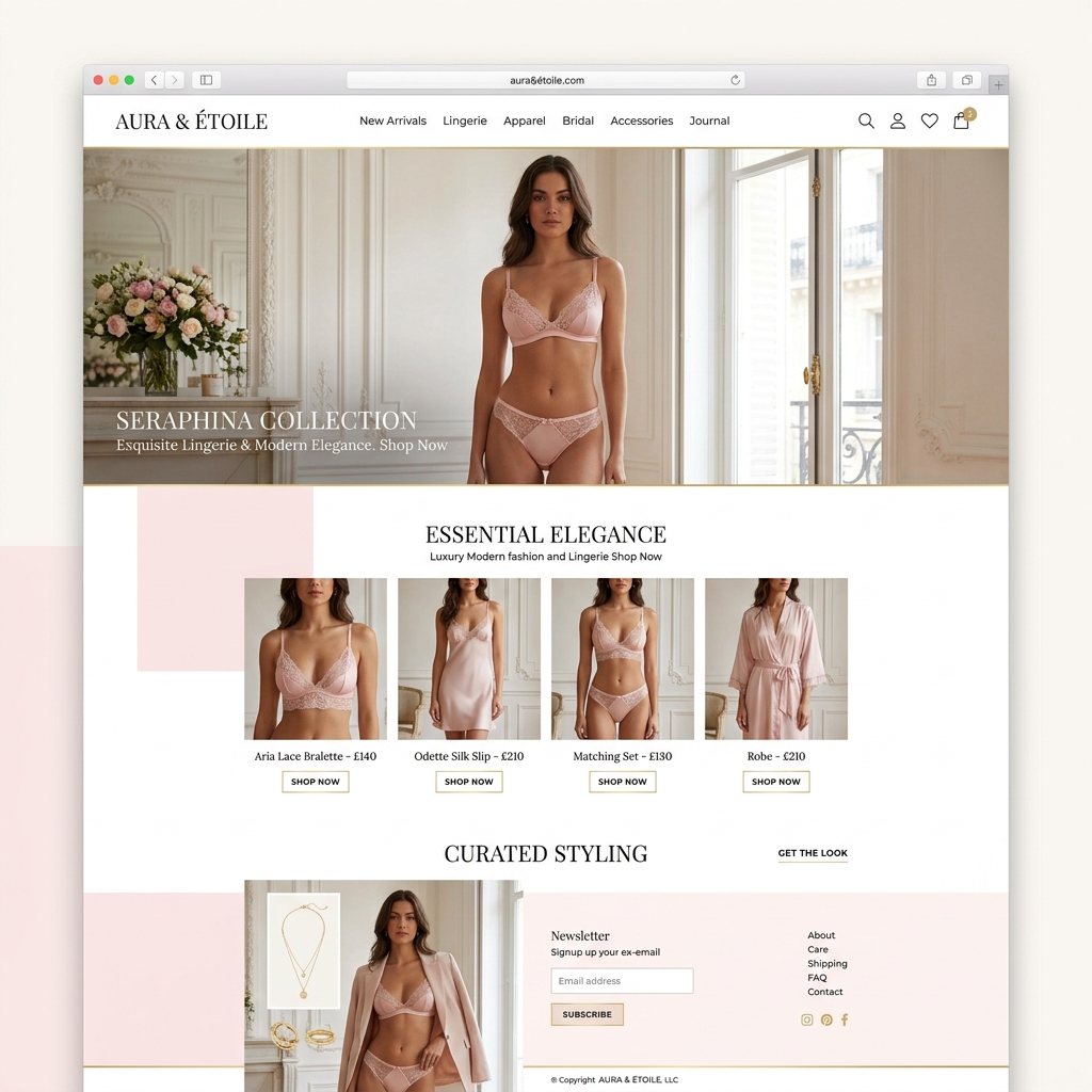 Bluebella Lingerie Storefront